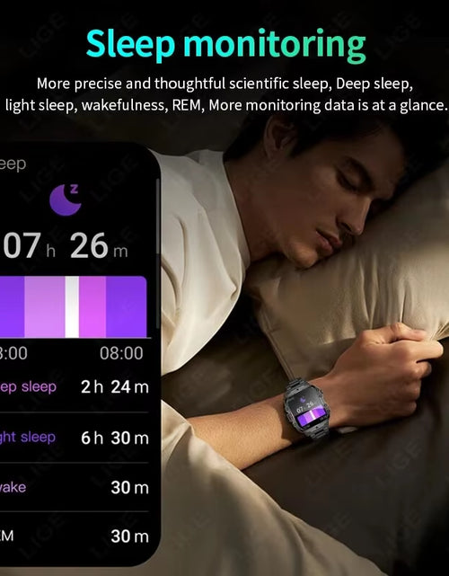 Load image into Gallery viewer, New Smart Watch 1.96 Inch Screen 420 Mah Bluetooth Call Voice Assistant Watch Sports Fitness Waterproof Smartwatch for Men
