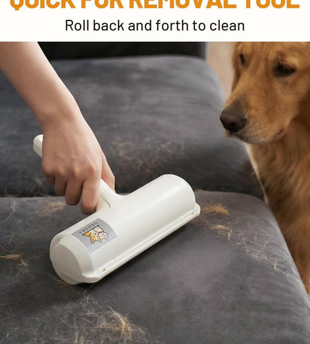 Pet Hair Removal Tool：Reusable Lint Roller for Pet Hair - Portable Pet Hair Remover - Dog and Cat Hair Remover for Couch, Furniture, Carpet, Clothes and Car Seat